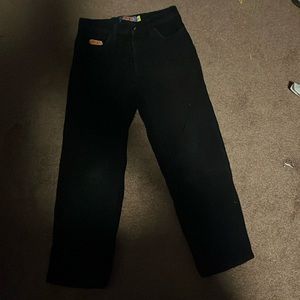 Barely used black size 25 corduroy empyre